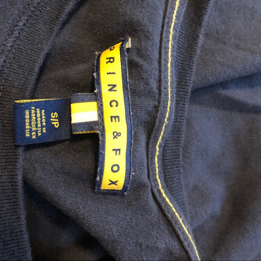 Prince & Fox navy long sleeve T-shirt - Picture 4 of 7